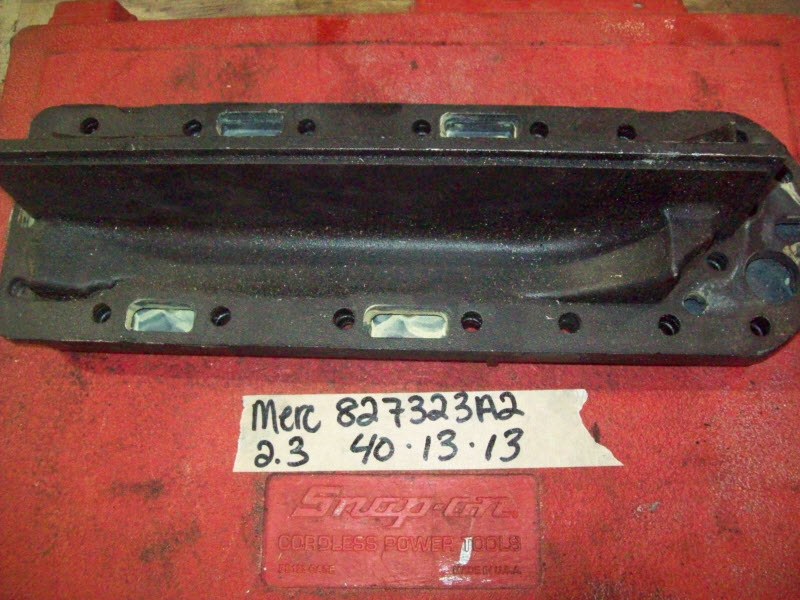 (image for) Mercury Mariner Exhaust Divider Plate Baffle 827323A 2